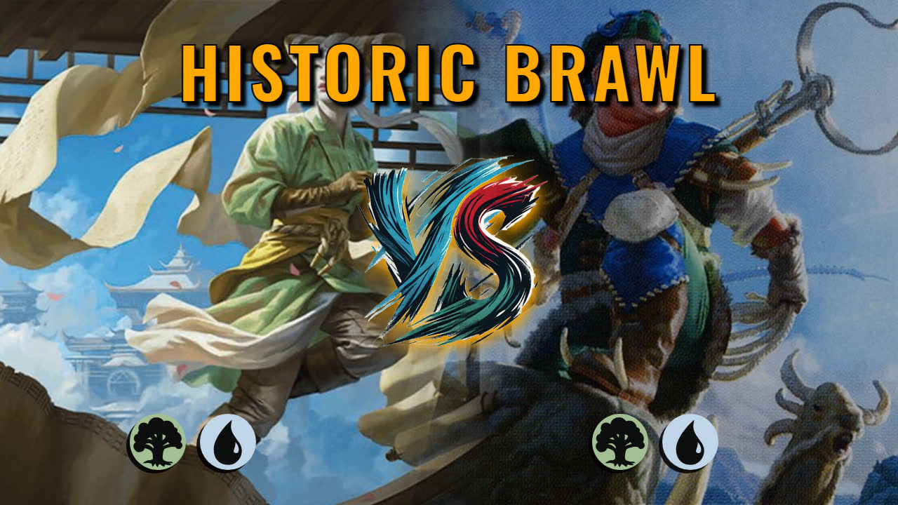 Watch MTG Arena Historic Brawl Video - Tamiyo, Inquisitive Student by saitama VS Kinnan, Bonder Prodigy by gefland - 7173d3