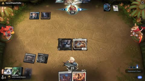 Watch MTG Arena Video Replay - Orzhov Midrange by saitama VS Esper Midrange by SayoriWantsToDie - Traditional Timeless Ranked