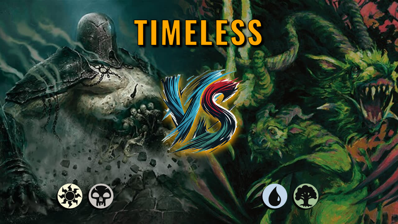 Watch MTG Arena Timeless Video - Orzhov Midrange by saitama VS Simic Midrange by Romero Campello - d56328