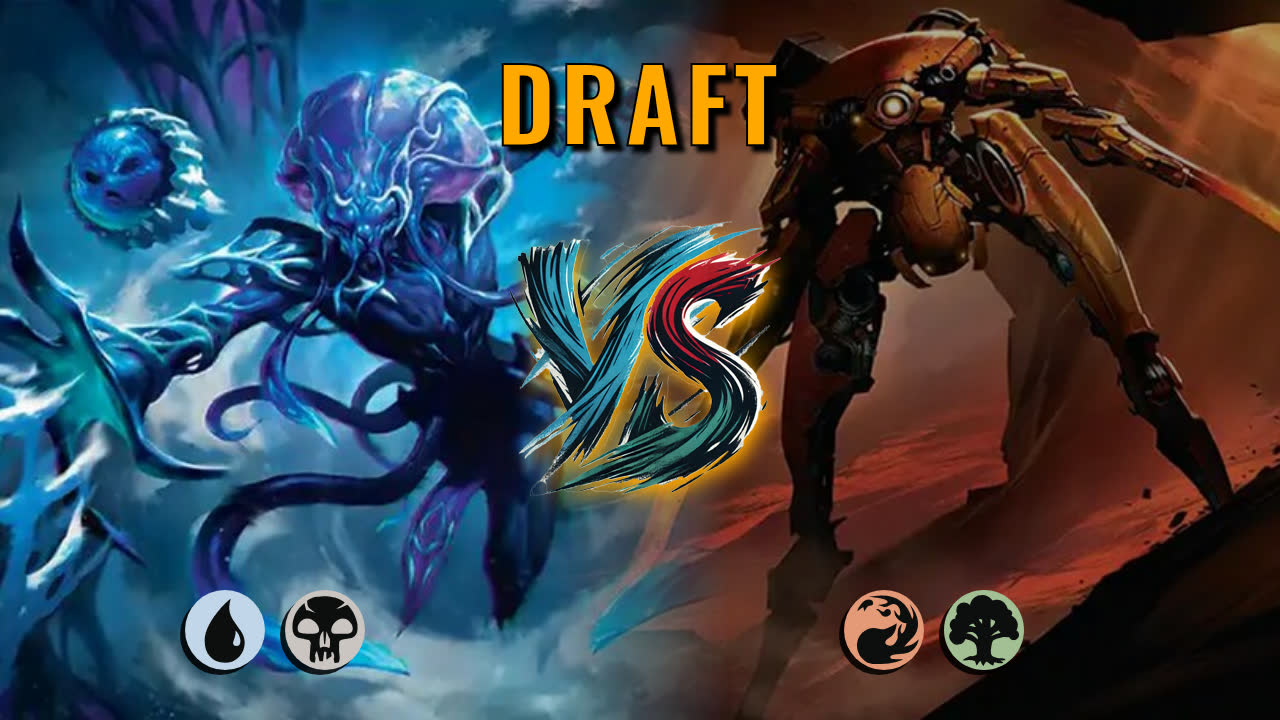 Watch MTG Arena Draft Video - Dimir Midrange by DamienF16 VS Gruul Aggro by nik93l - 3c3423