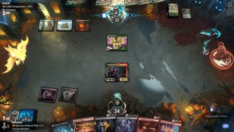Watch MTG Arena Video Replay - Rowan, Scion of War by saitama VS Eshki Dragonclaw by Uinen - Historic Brawl