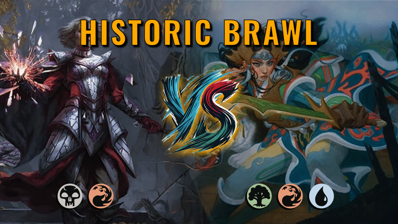 Watch MTG Arena Historic Brawl Video - Rowan, Scion of War by saitama VS Eshki Dragonclaw by Uinen - b3c5ba