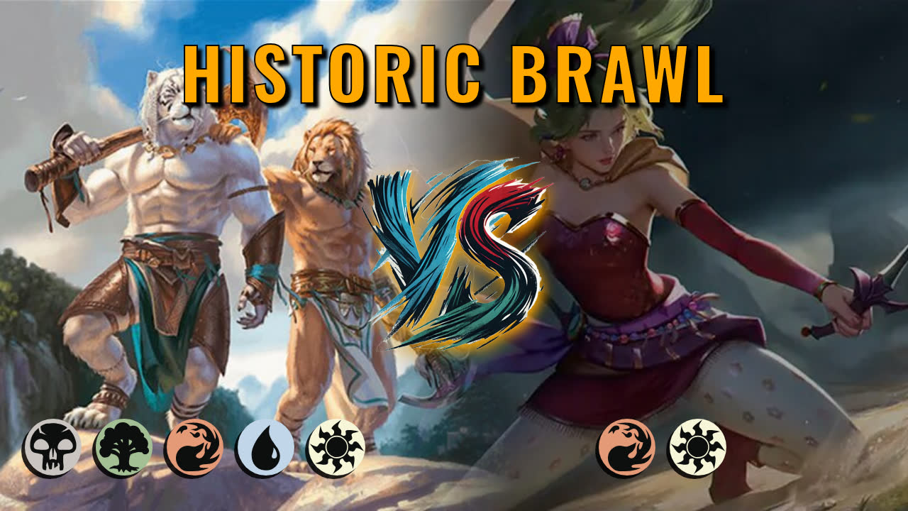 Watch MTG Arena Historic Brawl Video - Terra, Magical Adept by saitama VS Ajani, Nacatl Pariah by Jasonkurtic - 63899c