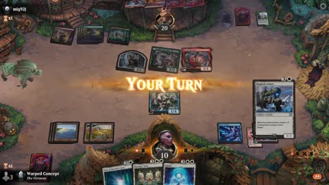 Watch MTG Arena Video Replay - Azorius Midrange by Warped Concept VS Gruul Midrange by mig92j - Premier Draft