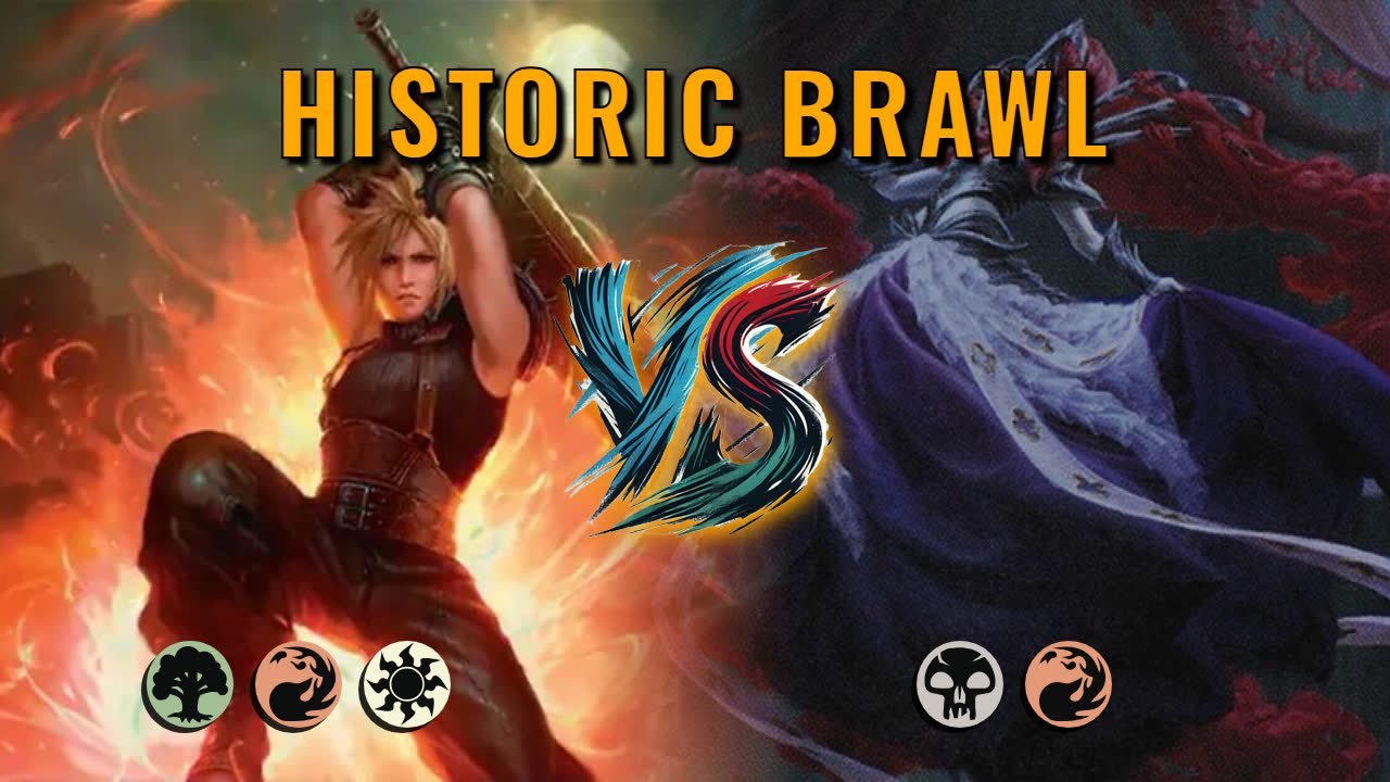 Watch MTG Arena Historic Brawl Video - Cloud, Ex SOLDIER by saitama VS Olivia, Crimson Bride by Qumbo - 123216