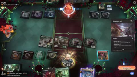 Watch MTG Arena Video Replay - Slimefoot and Squee by saitama VS Rusko, Clockmaker by Wight - Historic Brawl