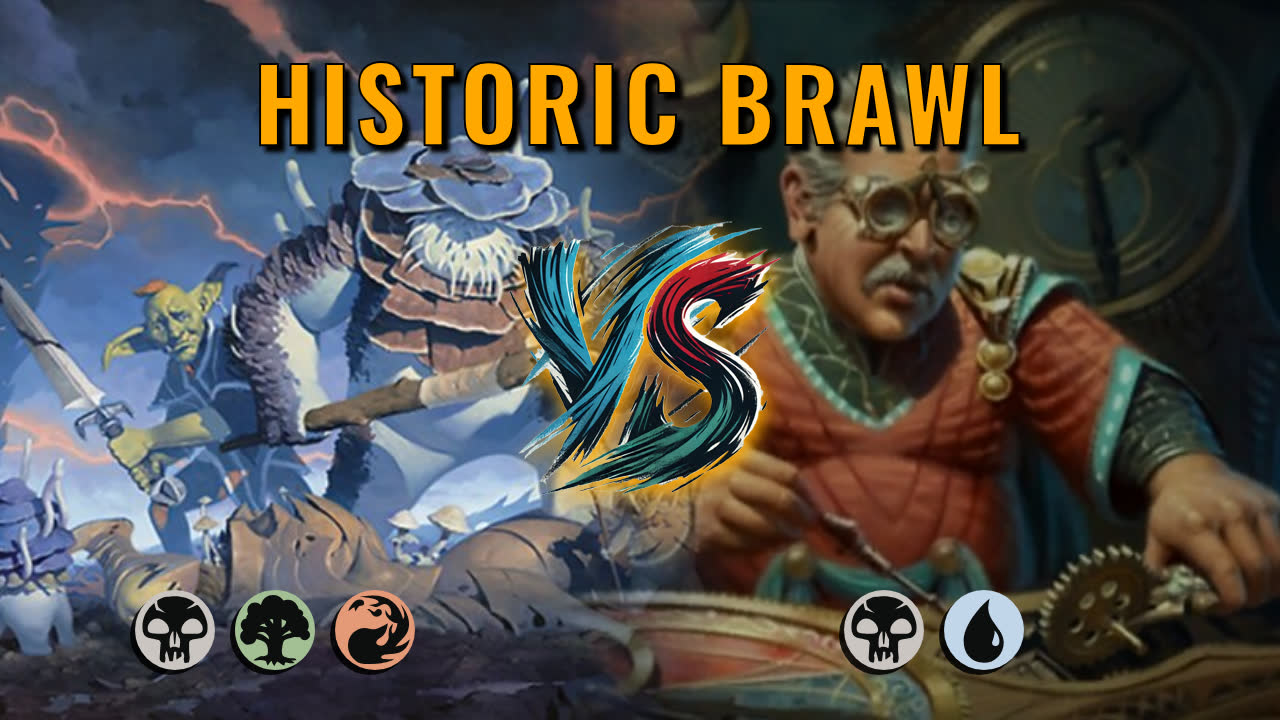 Watch MTG Arena Historic Brawl Video - Slimefoot and Squee by saitama VS Rusko, Clockmaker by Wight - 269a43