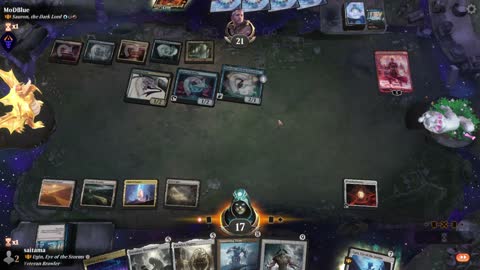 Watch MTG Arena Video Replay - Ugin, Eye of the Storms by saitama VS Sauron, the Dark Lord by MoDBlue - Historic Brawl