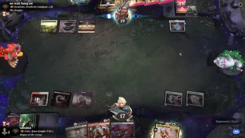Watch MTG Arena Video Replay - Celes, Rune Knight by saitama VS Dyadrine, Synthesis Amalgam by no wait hang on - Historic Brawl
