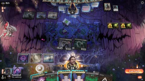 Watch MTG Arena Video Replay - Orzhov Midrange by Numbskull VS Mono Black Midrange by Rick - Traditional Standard Ranked