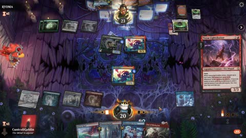 Watch MTG Arena Video Replay - Izzet Midrange by CunicoliGoblin VS Temur Aggro by RYOMA - Standard Play