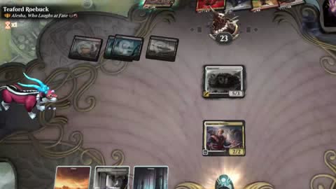Watch MTG Arena Video Replay - Amalia Benavides Aguirre by saitama VS Alesha, Who Laughs at Fate by Teaford Roebuck - Historic Brawl