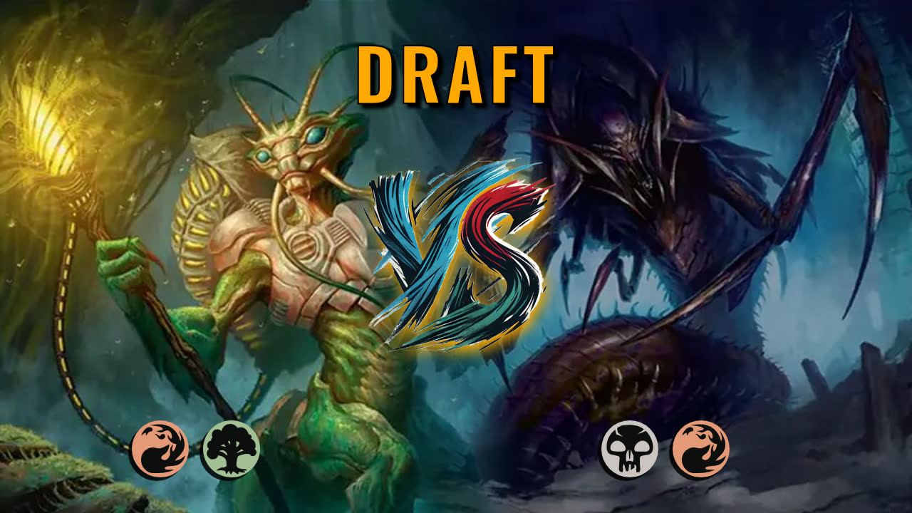 Watch MTG Arena Draft Video - Gruul Midrange by saitama VS Rakdos Midrange by Giack - 2f6ade