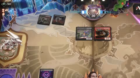 Watch MTG Arena Video Replay - Mono Black Midrange by Numbskull VS Rakdos Aggro by Sov - Standard Traditional Ranked
