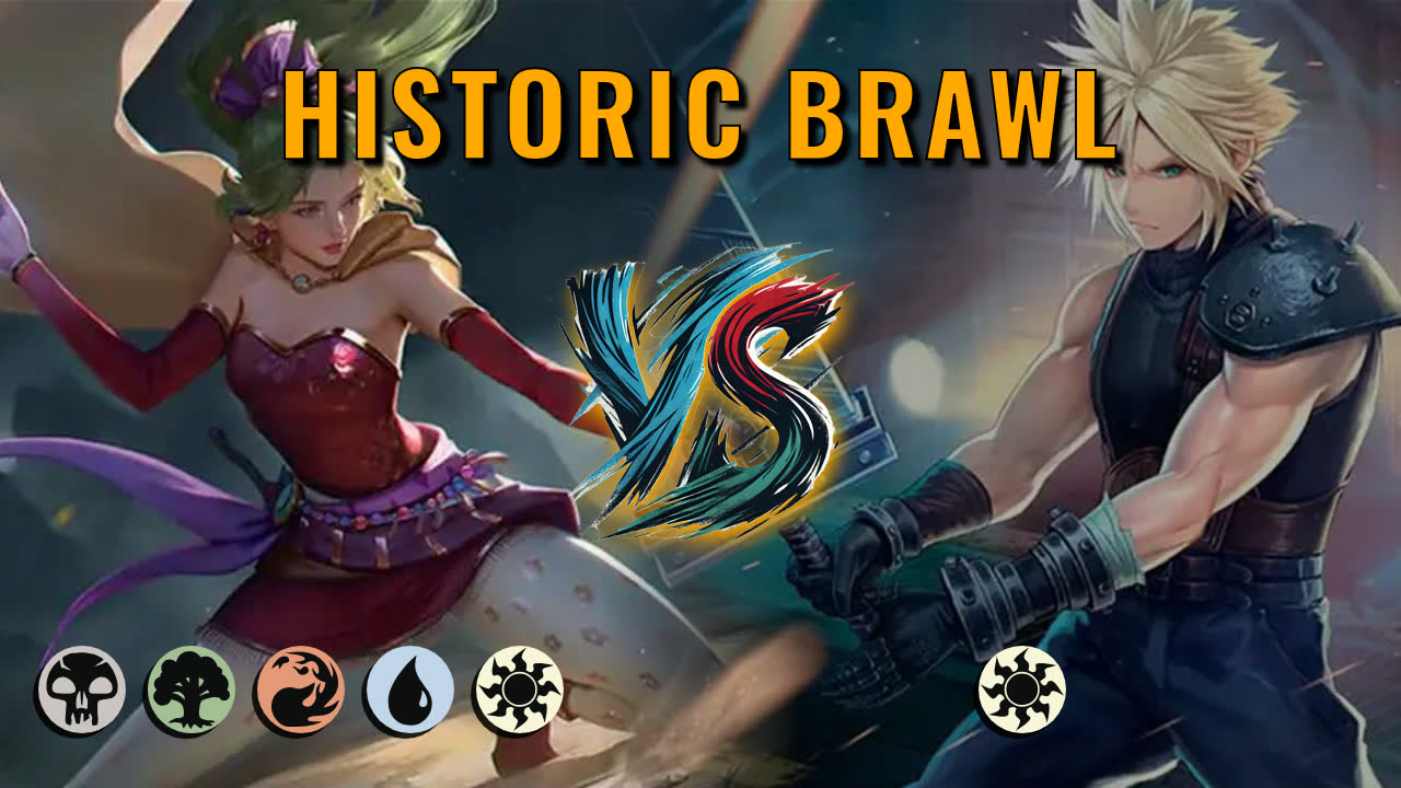 Watch MTG Arena Historic Brawl Video - Terra, Magical Adept by saitama VS Cloud, Midgar Mercenary by BlackCatXIII - b0163b