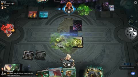 Watch MTG Arena Video Replay - Thalia and The Gitrog Monster by saitama VS Vivi Ornitier by Fafnir - Historic Brawl