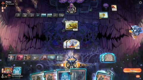 Watch MTG Arena Video Replay - Jeskai Control by DamienF16 VS Esper Midrange by Pholus - Traditional Standard Ranked
