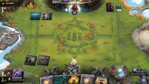 Watch MTG Arena Video Replay - Orzhov Midrange by Numbskull VS Bant Midrange by Aceonize - Traditional Standard Ranked