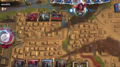 Watch MTG Arena Video Replay - Grixis Control by HamHocksMTG VS Mardu Midrange by ukeyMTG - Explorer Play
