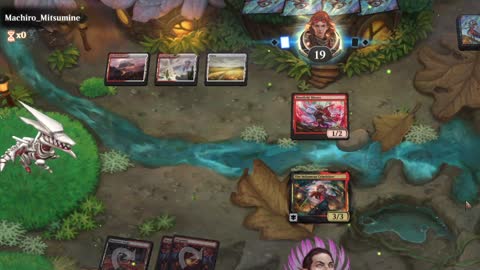 Watch MTG Arena Video Replay - Rakdos Midrange by Numbskull VS Boros Aggro by Machiro_Mitsumine - Standard Play