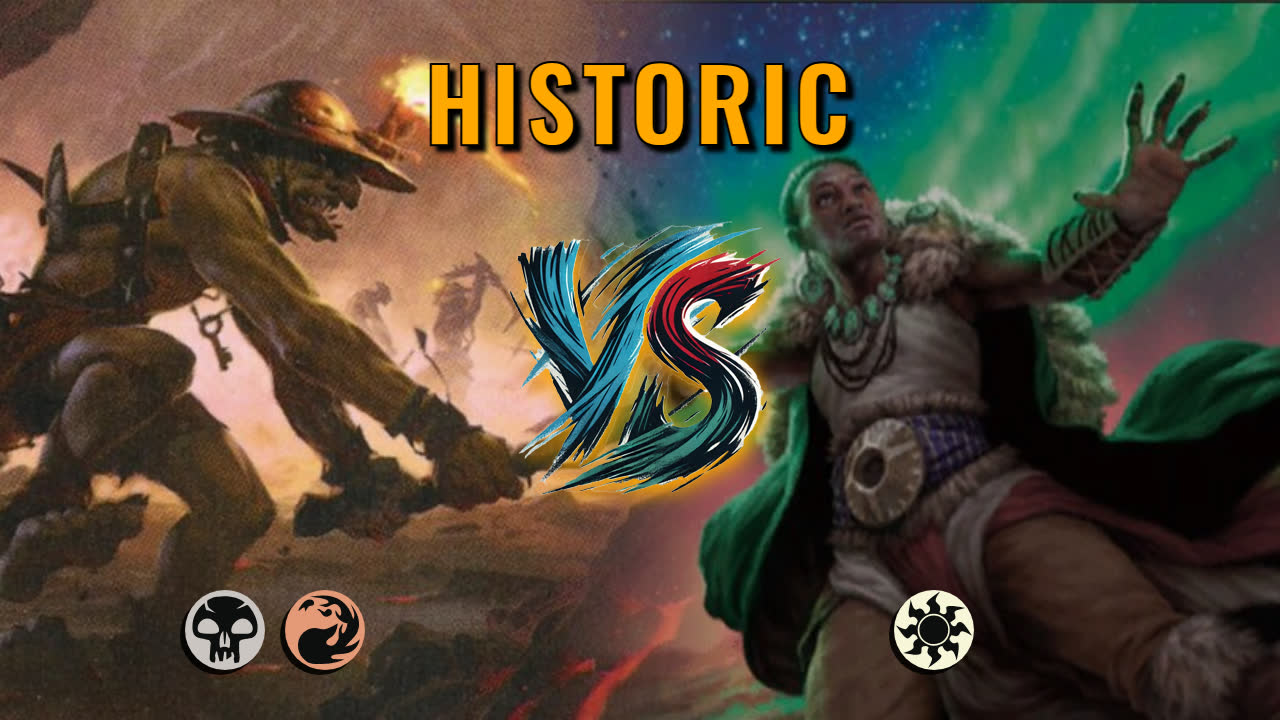 Watch MTG Arena Historic Video - Rakdos Aggro by CunicoliGoblin VS Mono White Aggro by SAIINT3R - 2b4b99