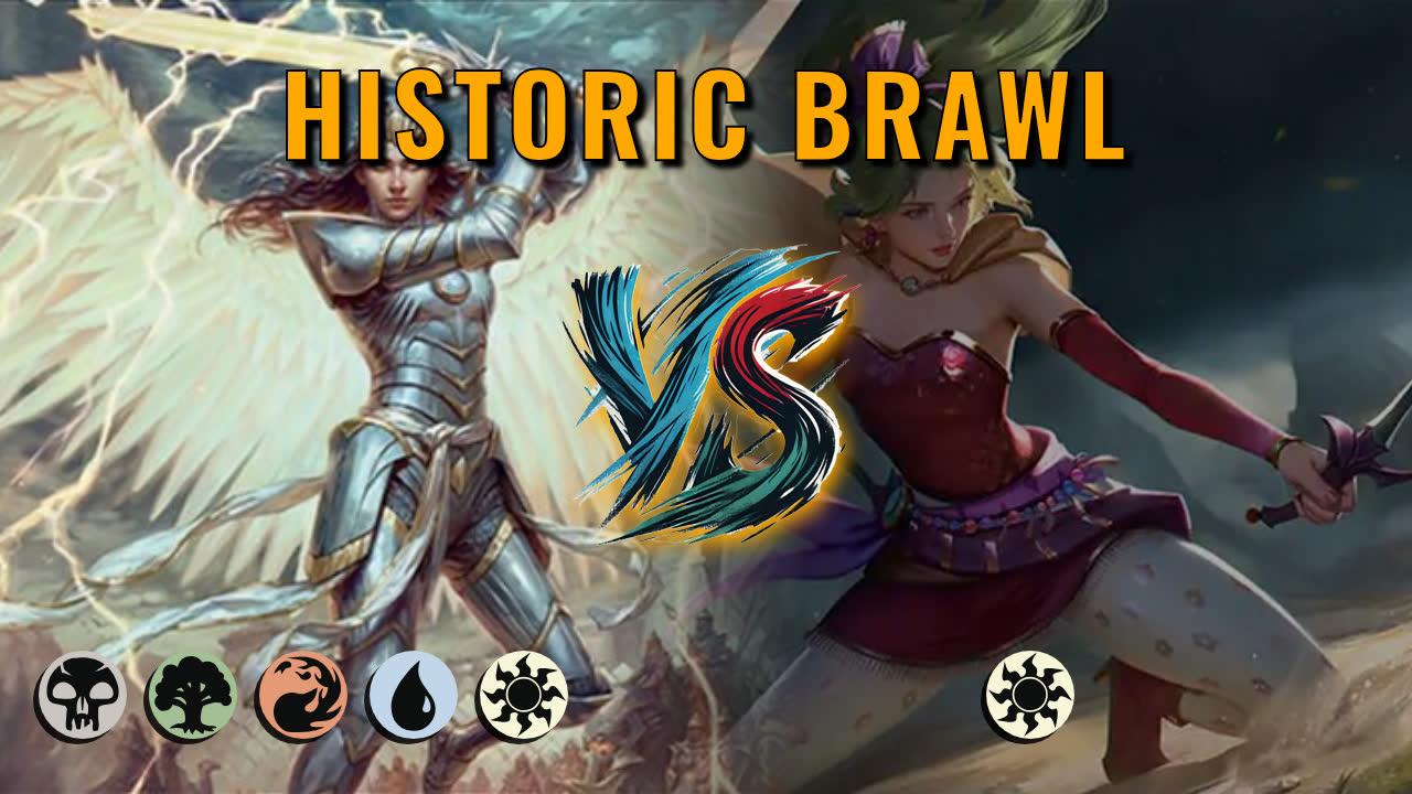 Watch MTG Arena Historic Brawl Video - Terra, Magical Adept by saitama VS Elspeth, Storm Slayer by Syldra - 30e7de