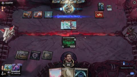 Watch MTG Arena Video Replay - Orzhov Midrange by Numbskull VS Izzet Aggro by Lion0707 - Traditional Standard Ranked