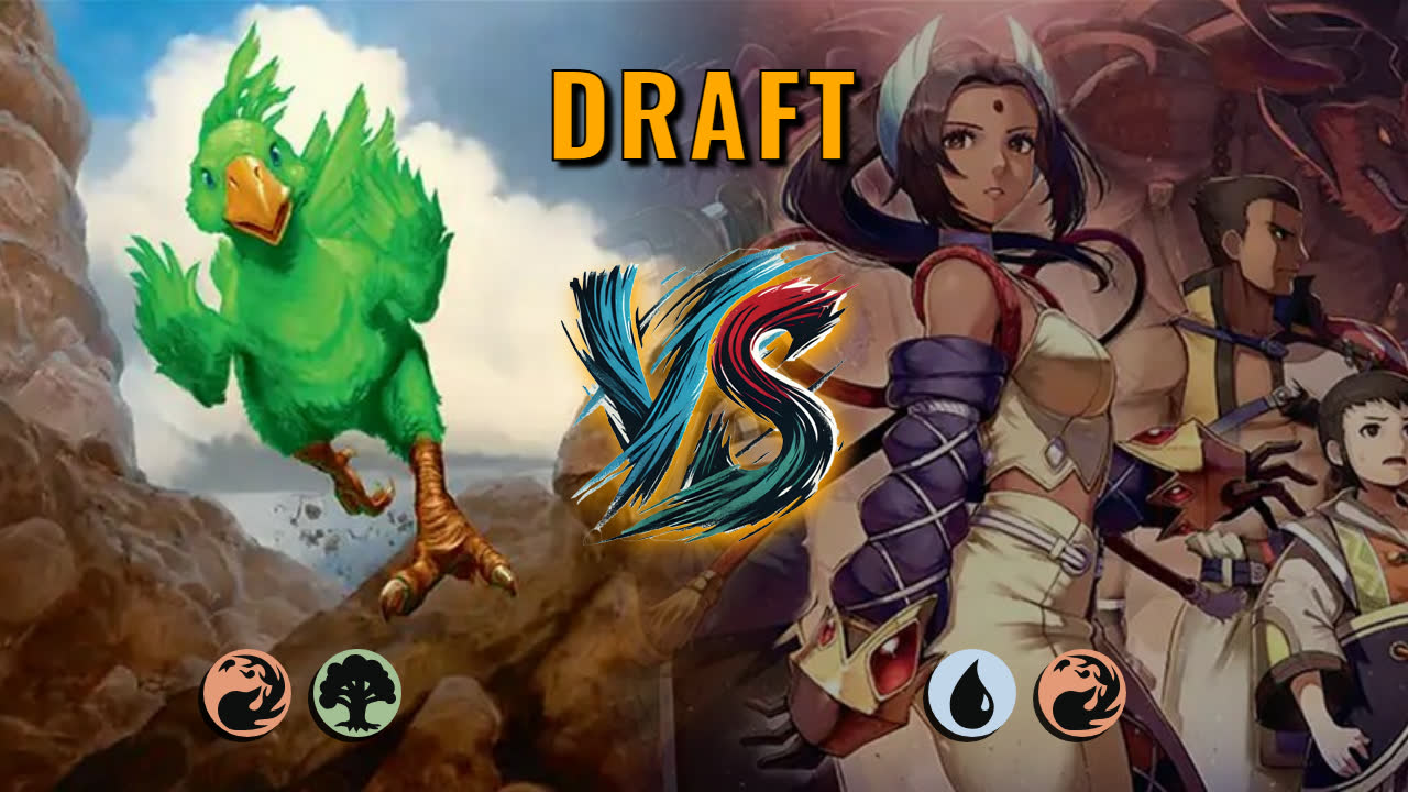 Watch MTG Arena Draft Video - Gruul Midrange by saitama VS Izzet Midrange by Erilys - 7c902c