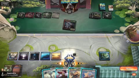 Watch MTG Arena Video Replay - WUBG Midrange by DamienF16 VS Naya Midrange by renappel - Chromatic Cube Draft