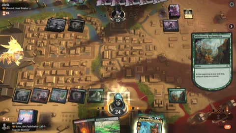 Watch MTG Arena Video Replay - Loot, the Pathfinder by saitama VS Davriel, Soul Broker by dErik - Historic Brawl