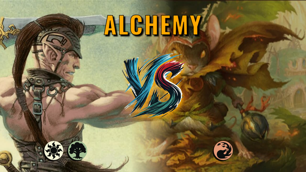 Watch MTG Arena Alchemy Video - Selesnya Aggro by CunicoliGoblin VS Mono Red Aggro by macrovipera - 76dcc4