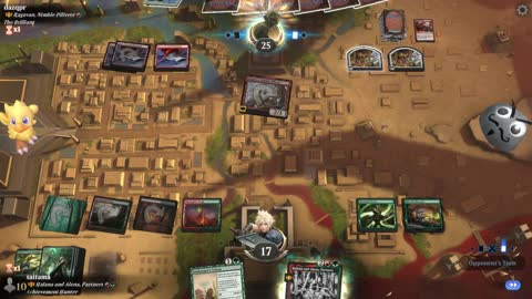 Watch MTG Arena Video Replay - Halana and Alena, Partners by saitama VS Ragavan, Nimble Pilferer by dazqpr - Historic Brawl