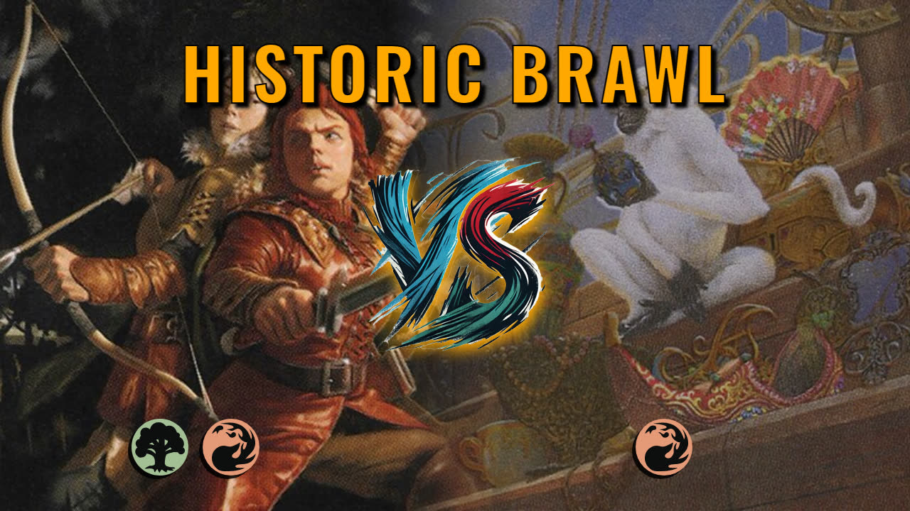 Watch MTG Arena Historic Brawl Video - Halana and Alena, Partners by saitama VS Ragavan, Nimble Pilferer by dazqpr - a979d1