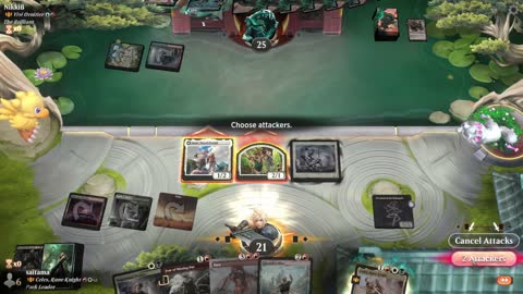 Watch MTG Arena Video Replay - Celes, Rune Knight by saitama VS Vivi Ornitier by NikkiB - Historic Brawl