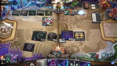 Watch MTG Arena Video Replay - Mono Black Aggro by Numbskull VS Abzan Midrange by Colde - Traditional Standard Ranked