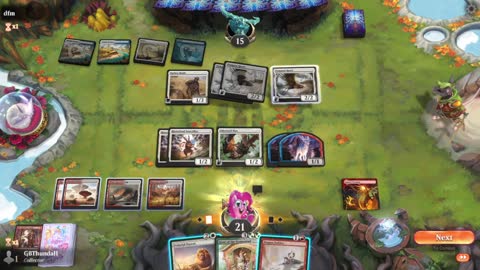 Watch MTG Arena Video Replay - Boros Aggro by GBThundaII VS Azorius Midrange by dfm - MWM Standard Pauper