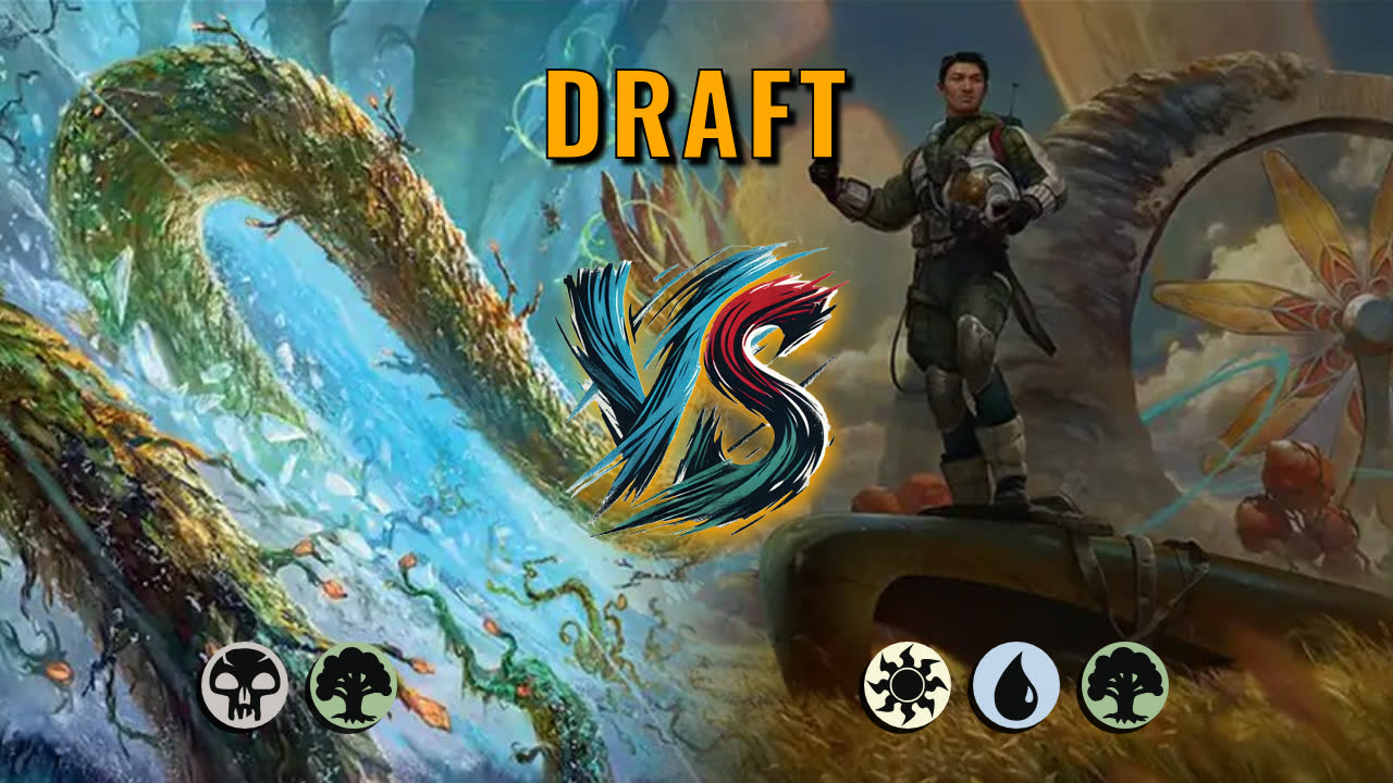 Watch MTG Arena Draft Video - Golgari Midrange by saitama VS Bant Midrange by UnluckyWizard - fa1e1c