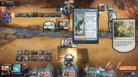 Watch MTG Arena Video Replay - Jeskai Control by DamienF16 VS Esper Aggro by TobyDxck - Traditional Standard Ranked