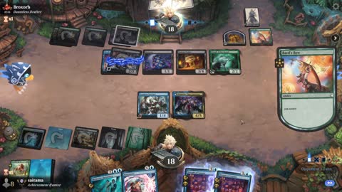 Watch MTG Arena Video Replay - Sultai Midrange by saitama VS Golgari Aggro by Broxorb - Premier Draft