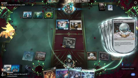 Watch MTG Arena Video Replay - Emry, Lurker of the Loch by saitama VS Derevi, Empyrial Tactician by Ayanaii - Historic Brawl