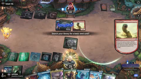 Watch MTG Arena Video Replay - Sultai Midrange by saitama VS Jund Midrange by Sidah Vik - Premier Draft