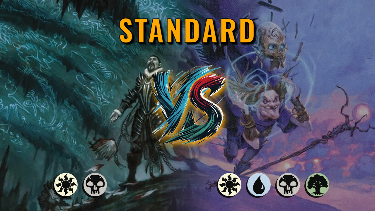 Watch MTG Arena Standard Video - Orzhov Midrange by Numbskull VS WUBG Control by czery - 83f09c
