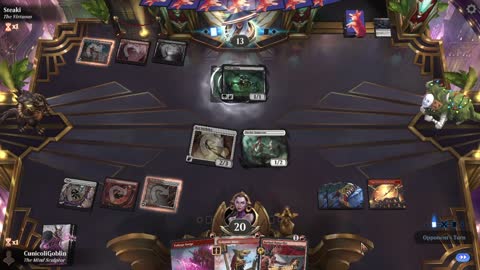 Watch MTG Arena Video Replay - Boros Aggro by CunicoliGoblin VS Grixis Aggro by Steaki - MWM Historic Pauper
