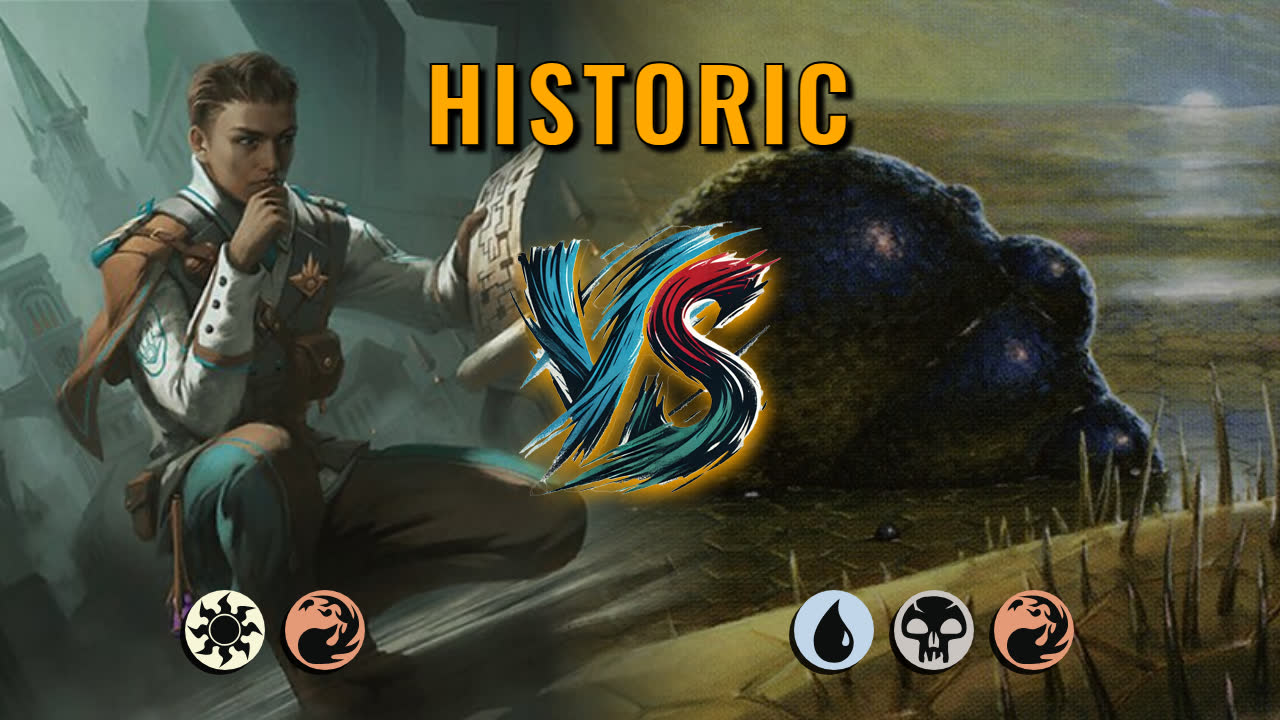 Watch MTG Arena Historic Video - Boros Aggro by CunicoliGoblin VS Grixis Aggro by Steaki - 484119