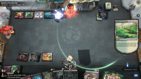 Watch MTG Arena Video Replay - Celes, Rune Knight by saitama VS Kellan, Inquisitive Prodigy by KindnessNumberSix - Historic Brawl