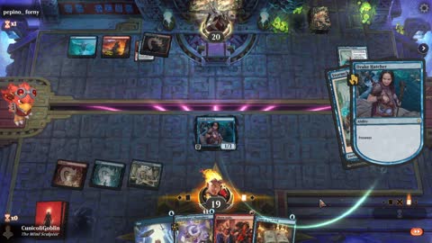 Watch MTG Arena Video Replay - Izzet Control by CunicoliGoblin VS Izzet Aggro by pepino_ forny - Alchemy Event
