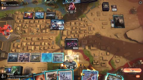 Watch MTG Arena Video Replay - Raffine, Scheming Seer by saitama VS Rusko, Clockmaker by Winry - Historic Brawl
