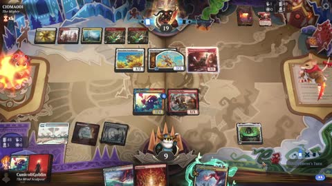 Watch MTG Arena Video Replay - Izzet Midrange by CunicoliGoblin VS Boros Aggro by CIOMA001 - Standard Event