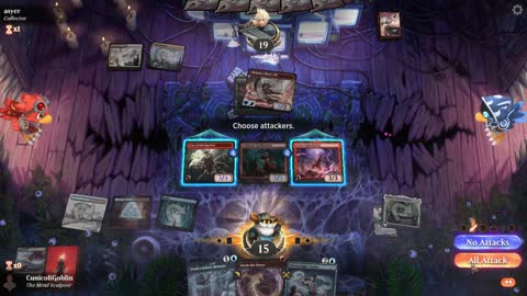 Watch MTG Arena Video Replay - Izzet Midrange by CunicoliGoblin VS 5 Color Aggro by asyer - Standard Event