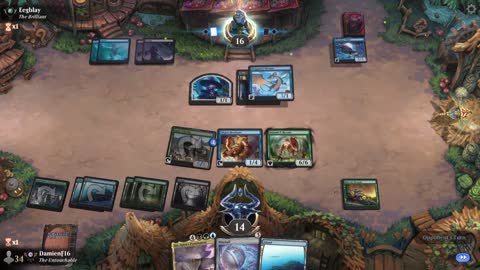 Watch MTG Arena Video Replay - Simic Midrange by DamienF16 VS Dimir Midrange by Eegblay - Premier Draft